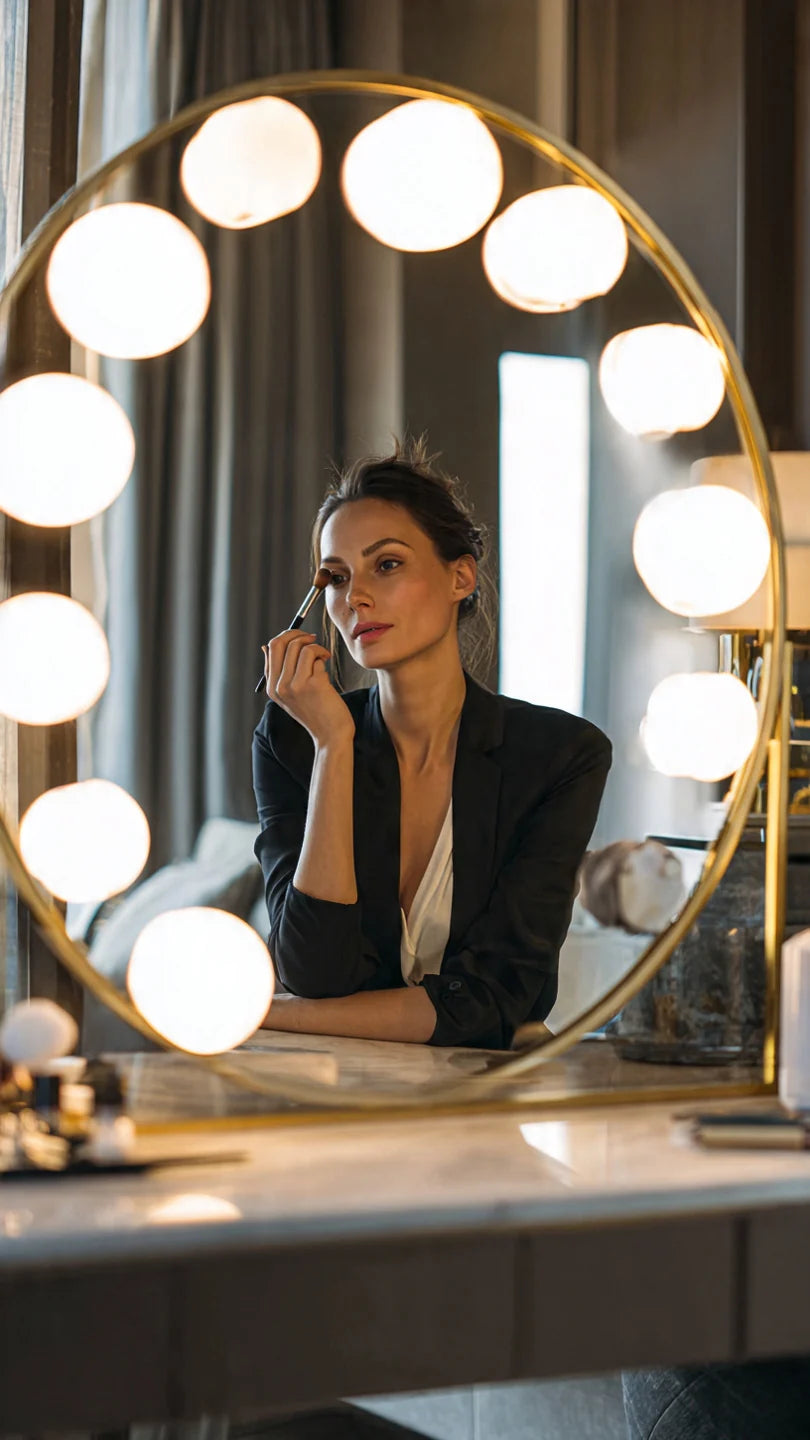 3 piecesWireless Makeup Mirror & cabinet light (Remote control With Adjustable intensity)