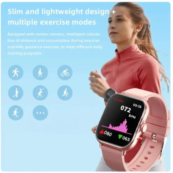 Women A58 PLUS Gift Sets 6 IN 1 SmartWatch