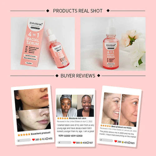 4 in 1 Whitening Anti Age Face Serum