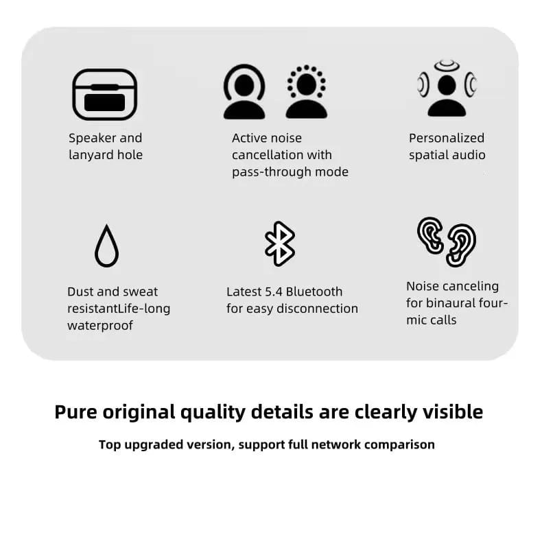 Orignal A9 PROTOUCH SCREEN AIRPODS