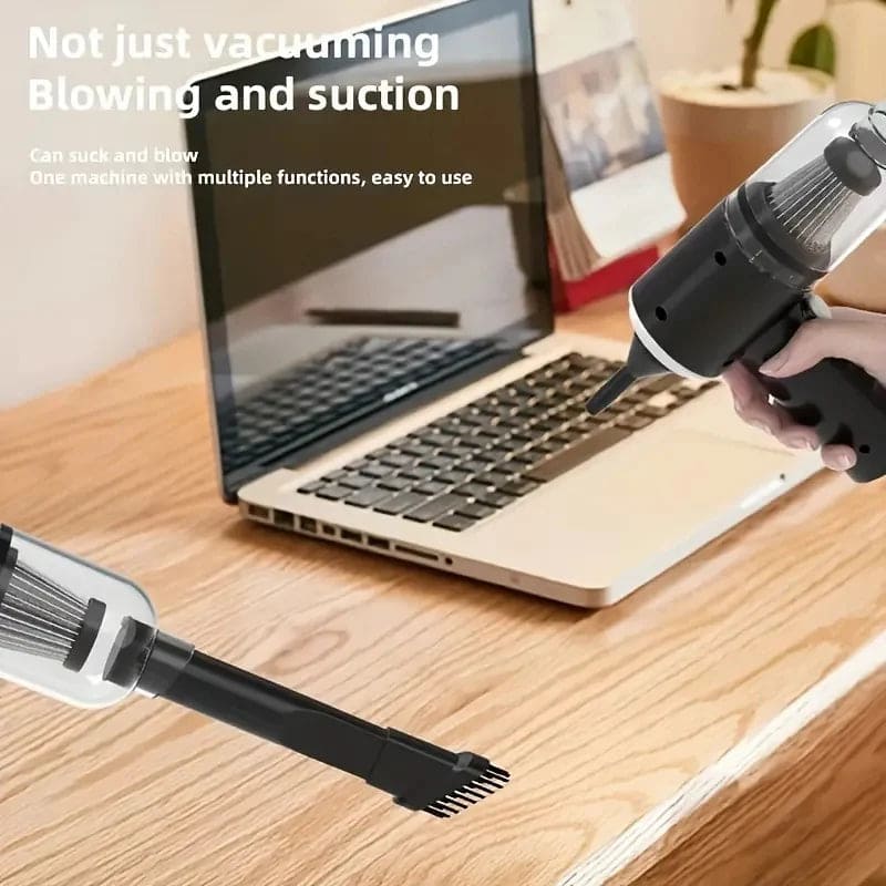9000Pa Wireless Car Vacuum Cleaner USB Charging 1200mAh