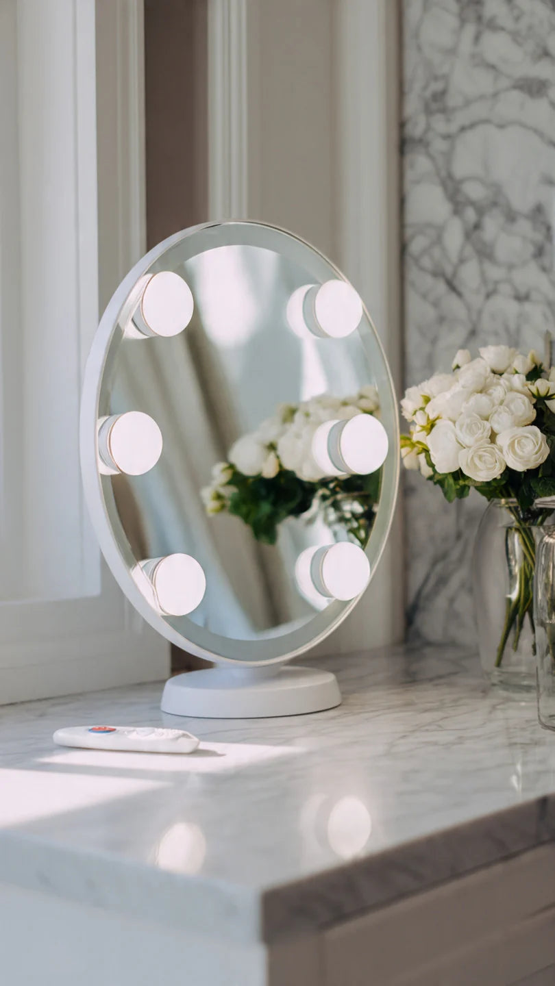 3 piecesWireless Makeup Mirror & cabinet light (Remote control With Adjustable intensity)