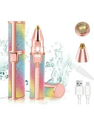 Flawless 2 In 1 Eyebrow Trimmer & Facial Hair Remover